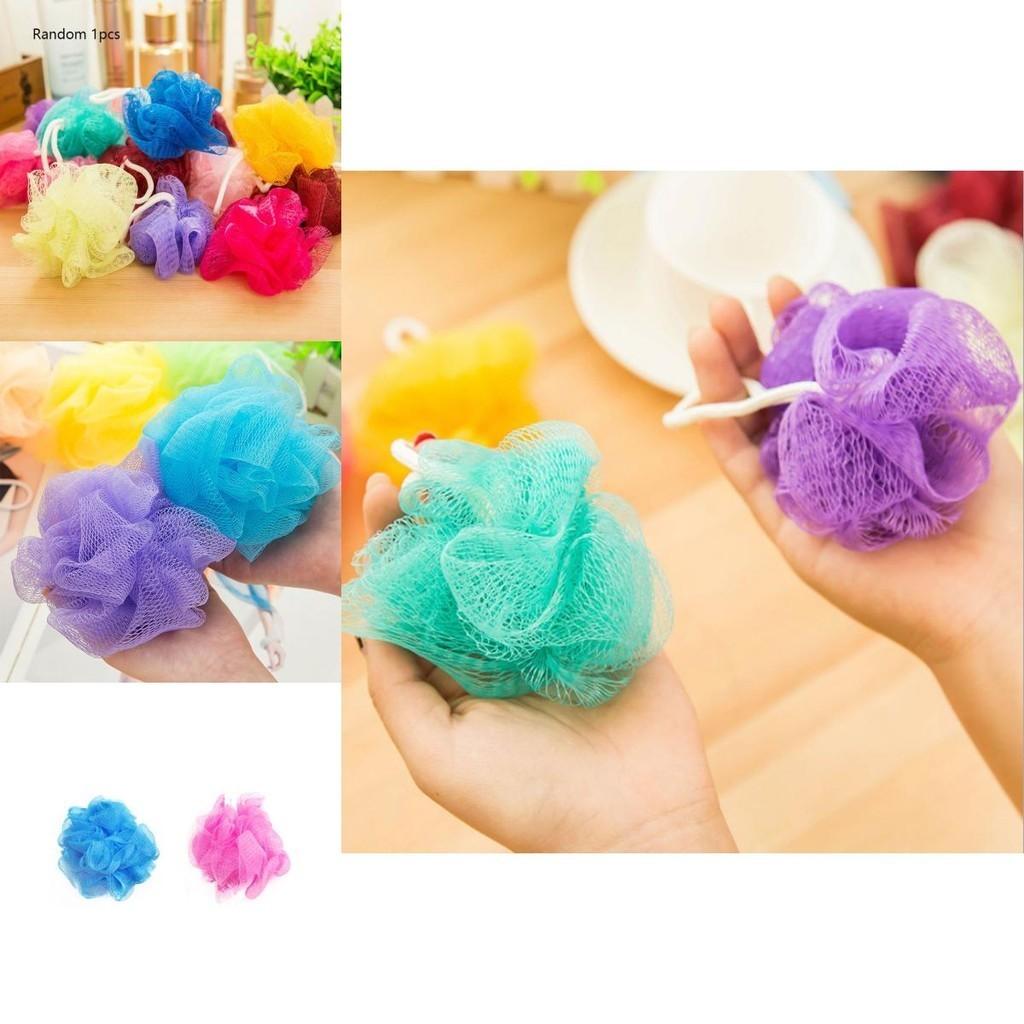 Роскошная мягкая мочалка для тела Bathsite Cleaning Mesh Shower для нежного отшелушивания