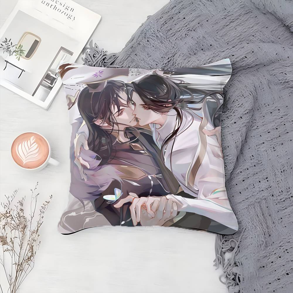 Грандмастер Демонического Культивирования-МТ Наволочка с Принтом Наволочка Гостиная Диван Подушка Чехол Спальня Комната Декор