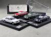 ABBZ1 Maxwell 1:64 MB 200 W114 Silver White Red Blue  Diecast Model Car