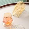 Yousheng Creative Gold Foil Decor Подставка для чашки Красивый более утолщенный акриловый коврик для чашки Кухонные принадлежности
