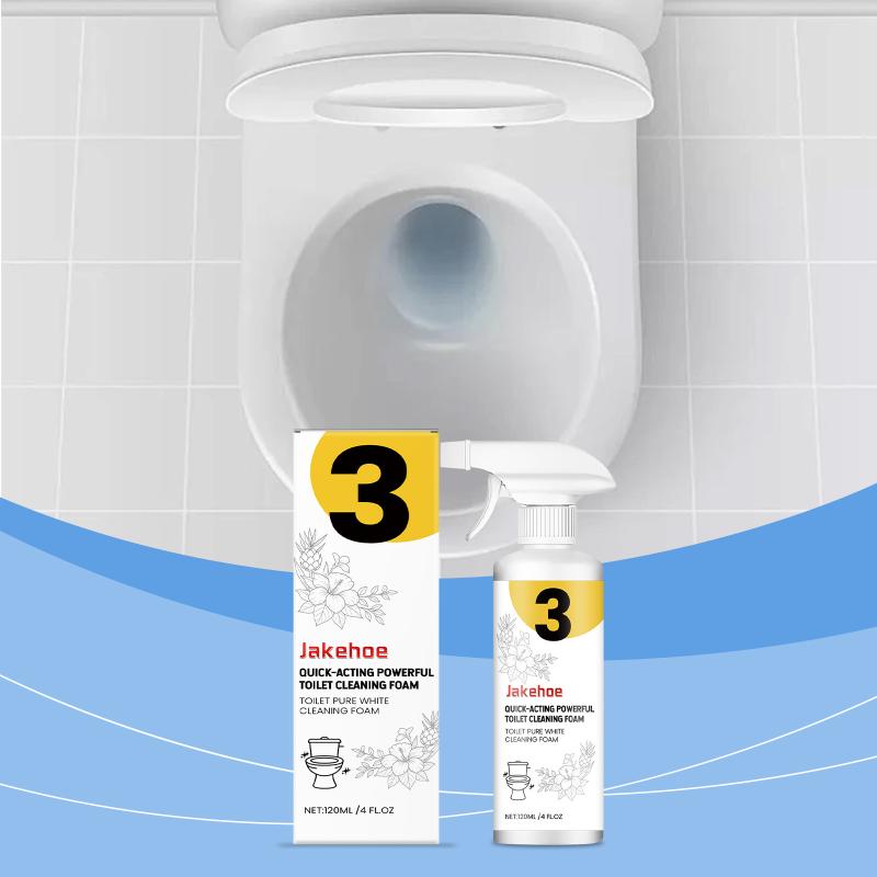 Toilet Bowl Cleaner Advanced Stain Remover for Ceramic Tile Floors Fights Yellow Deodorizes Dirt for Home Bathroom Cleaning