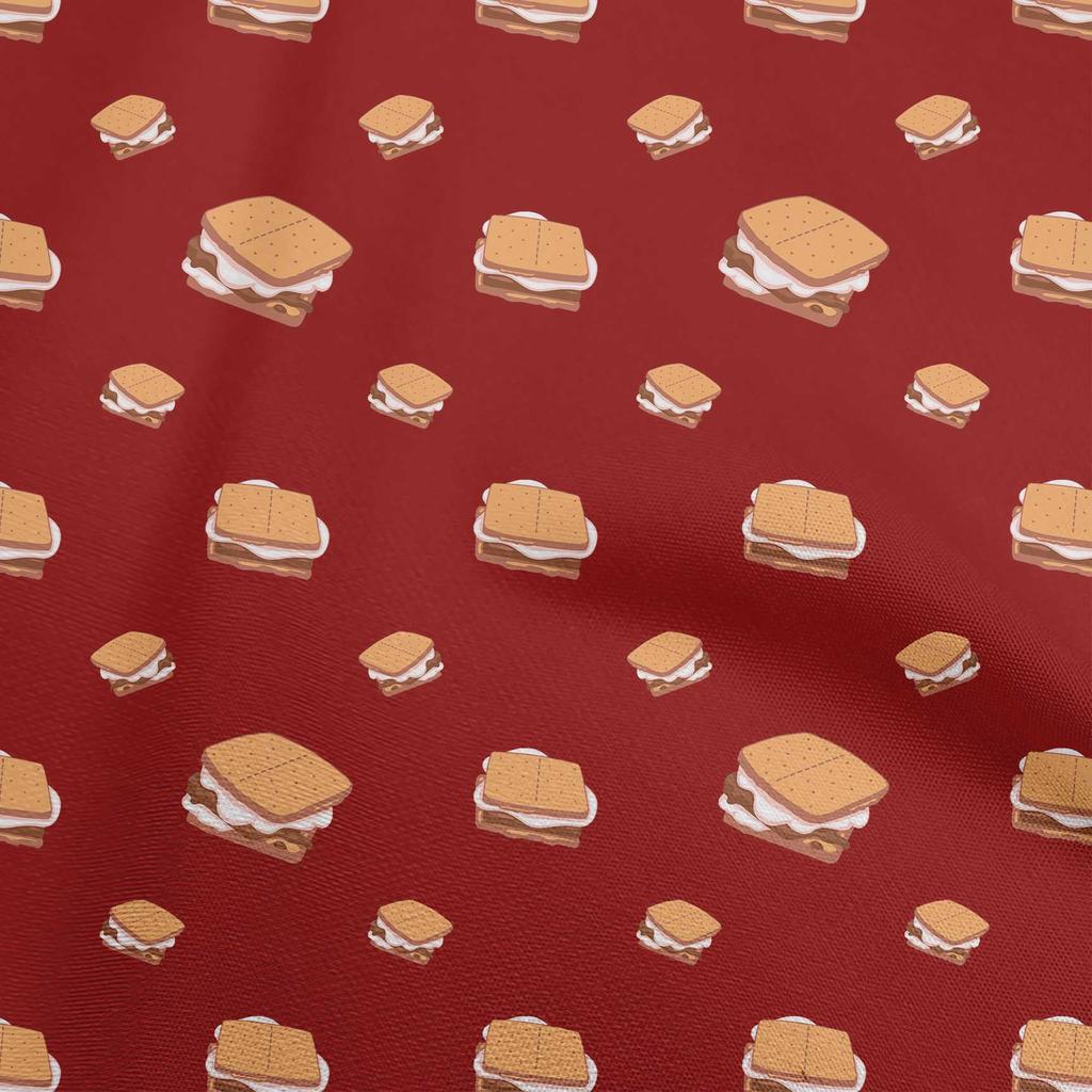 oneOone Cotton Poplin Black Fabric Food Fabric For Sewing Printed Craft Fabric By The Yard 42 Inch