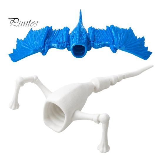 Динамичное Положение Существо из Моря 3D Печатная Игрушка-Пожиратель, Гибкие Подвижные Суставы Реалистичная Уникальная Настольная Декорация Глубоководный Монстр, Игрушки для Снятия Стресса