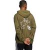 Adidas Originals Trefoil Bear Graphic Pullover Hoodie Men Tops Green HL4109