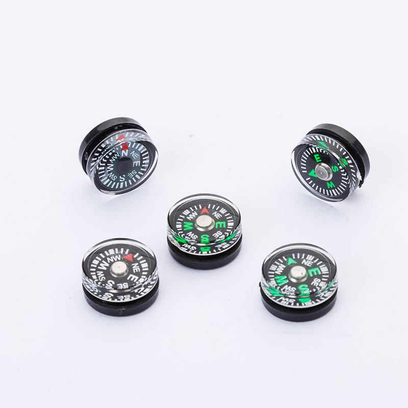 12mm Eco-friendly Plastic North-Seeking Outdoor Mini Compass