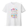 70th Birthday Cruise 70 Years Old Cruising Crew T Shirt vintage Washed Breathable Casual homme Stylish Unisex Stretched