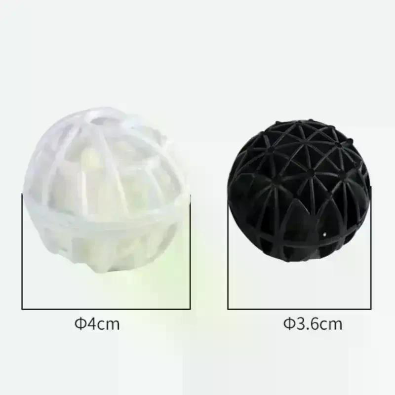 10 шт. Фильтрующий хлопок для аквариума, Волшебный шар, Губка для нитрификации, Фильтрация аквариума, Биошары, Аксессуары для пруда на открытом воздухе