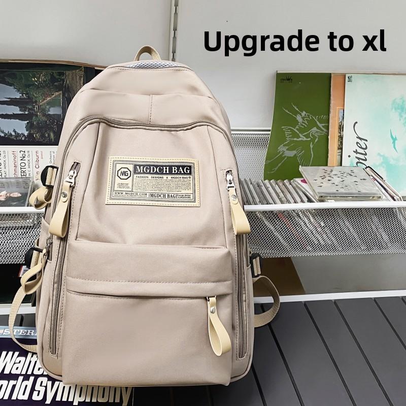 Backpack Pattern Letter With Large Capacity Scratch Resistant Resistant Splash