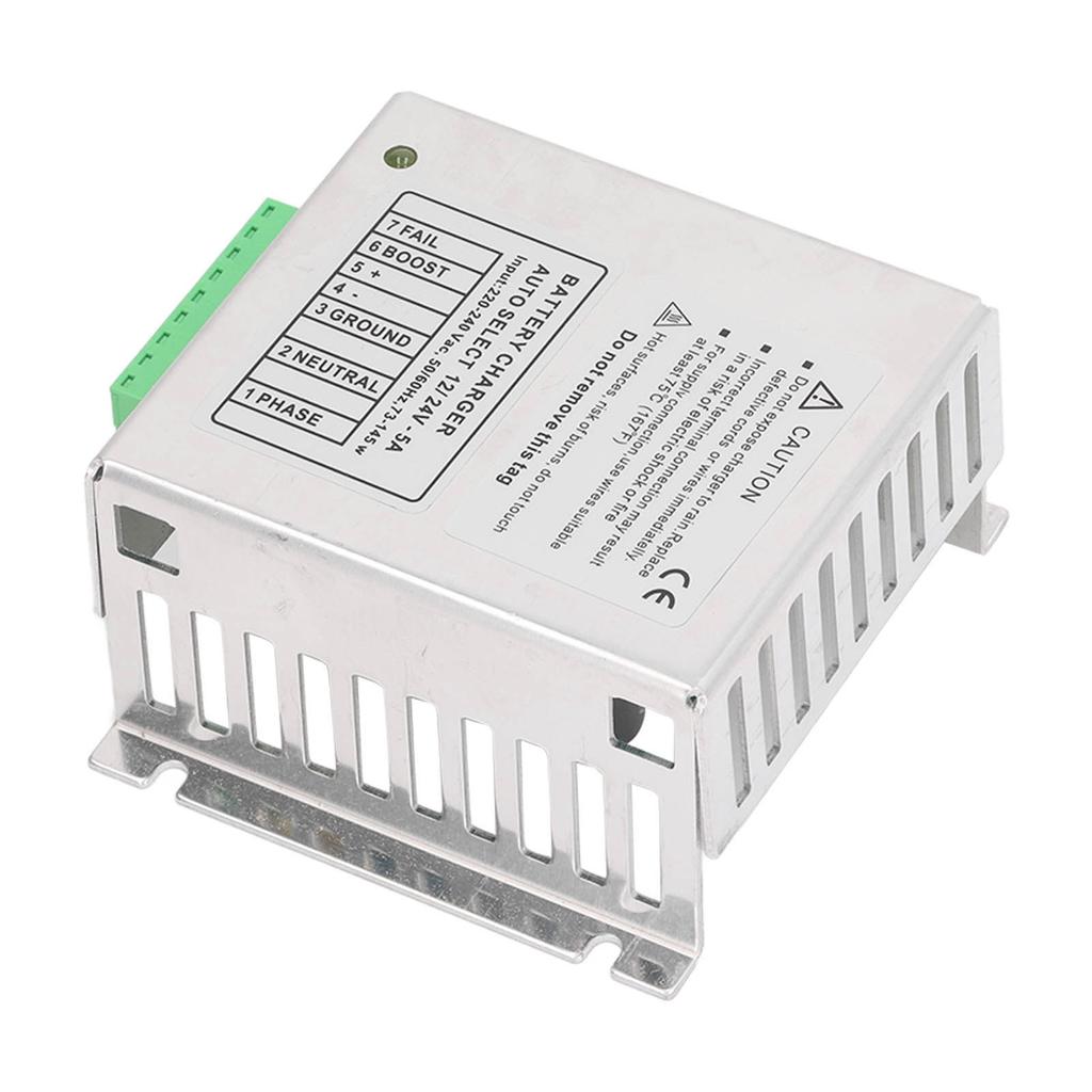 Зарядное устройство для аккумулятора генератора 5A Дизельный генератор Часть 12 24 В постоянного тока Автоматическое изменение напряжения 220?240 В переменного тока