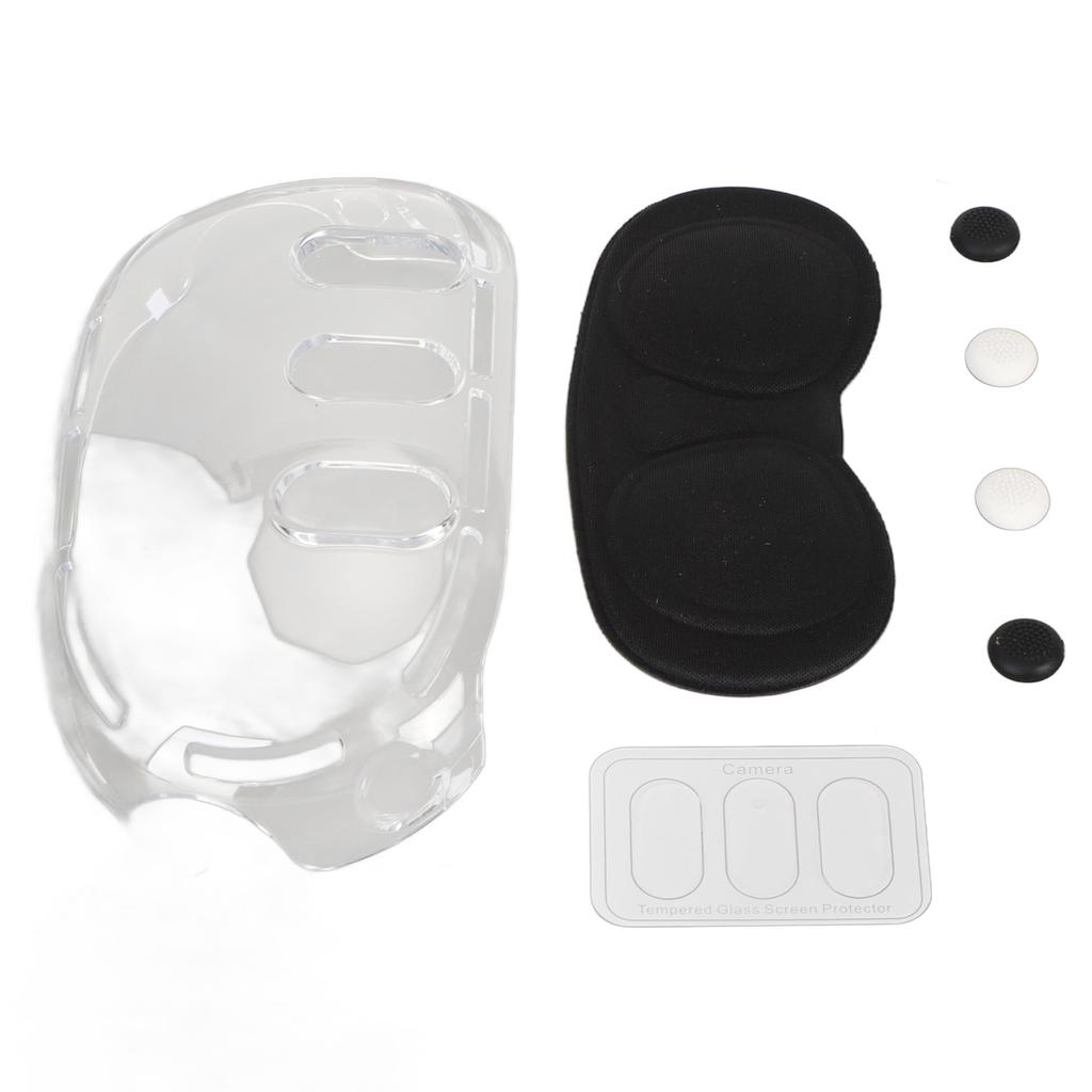 VR Headset Protective Shell Cover Compatible For Meta Quest 3 Protective Lens Cover Joystick Anti Skid Cap VR