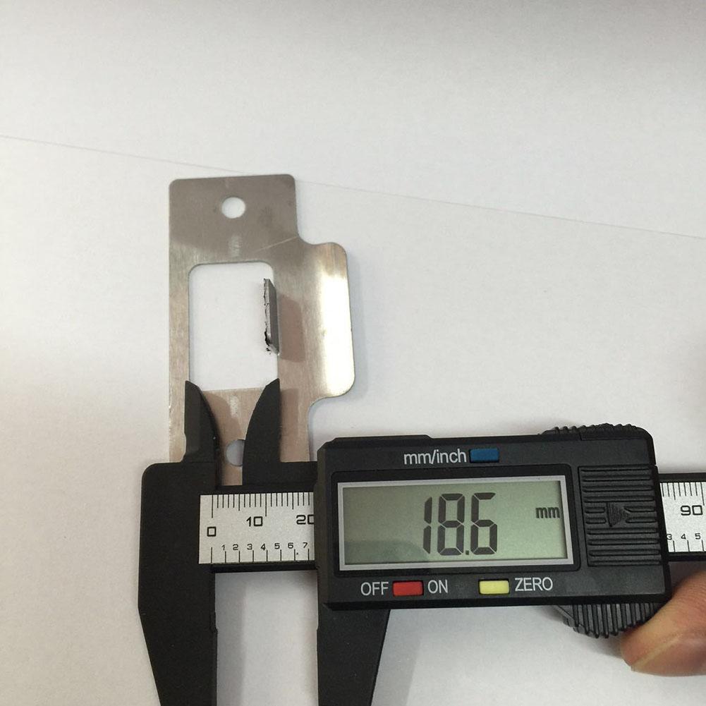 5/10 шт. Ответная планка 69*37,5*0,8 мм, серебристая, нержавеющая сталь