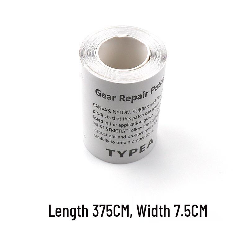 Водонепроницаемая заплатка из ТПУ для ремонта надувных изделий, дождевиков, палаток и судов на воздушной подушке