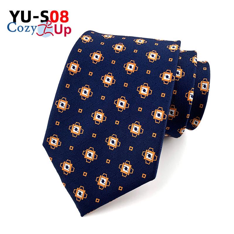 3,15 дюйма(8 см) Модный мужской галстук в клетку с узором PaisleyTies для свадьбы