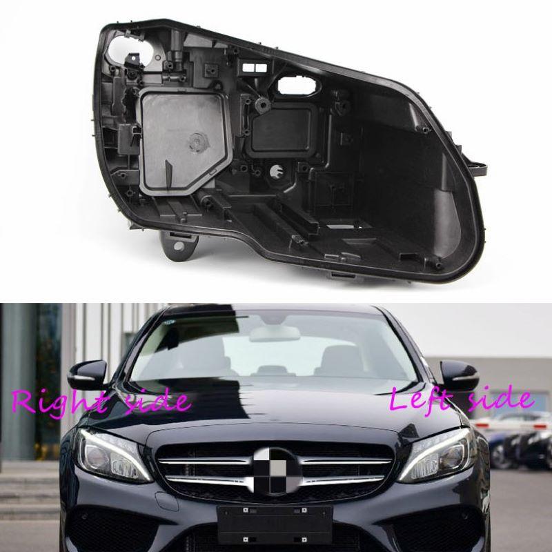 Headlight Base For Mercedes-Benz C-Class W205 2015 2016 2017 2018 Headlamp House Car Rear Base Front Auto Headlight Back House
