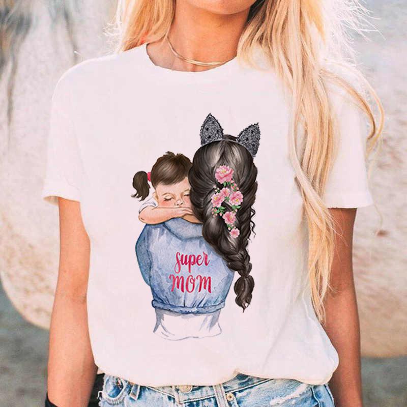 Женские футболки повседневные футболки с коротким рукавом летние женские мультяшные принты женская одежда женская графическая белая футболка женская футболка