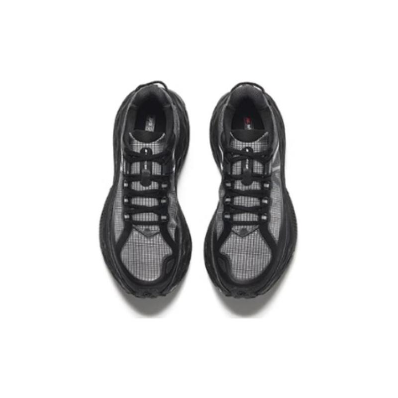 Anta Кроссовки для бега Champion Series с амортизацией, нескользящие, дышащие, низкие, мужские, черные кроссовки 112426623A-3