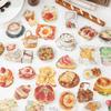 JIAMEI 50pcs/pack Sweet Collection Series Kawaii Toast Dessert Scrapbooking Stickers DIY Handmade Decoration Stationery Stickers