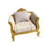 Dollhouse Miniature Wood Sofa Decorative Mini Furniture for 1:12
