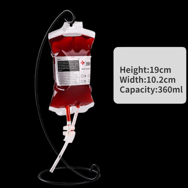 Подвесной креативный коктейльный бокал Стакан без свинца Пакет для крови Пакет для напитков Пакет для сока Мартини Стакан для виски Барные принадлежности