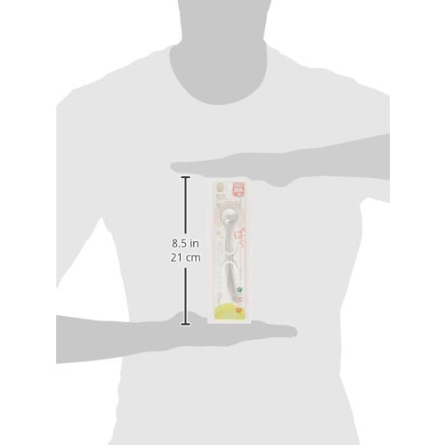 Nonoji Baby Food Spoon, for Feeding, From Weaning Period Onwards, Made In Japan, Dishwasher Safe, Stainless Steel, CUT-15