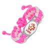 Qatar World Cup Woven Bracelet, Time Gem Team Logo Paracord Fan Support
