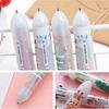 Christmas Themed Ballpoint Pen Multi-color Plastic 10 Colors Personalized Stationery Pen for School