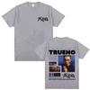 Rare Rapper Trueno Dance Taip Print T Shirts Unisex Women Hip Hop Fashion Oversized Tshirt Unisex Vintage Casual Soft Cotton Tees