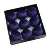 9pcs/set Flocking Velvet Christmas Balls Glitter Xmas Tree Pendant Christmas Spheres  Party Favors