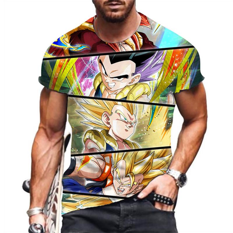 Мужская футболка Dragon Ball Broly с 3D-печатью, короткий рукав