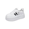 cm height increase small women's shoes leather platform white shoes board shoes autumn new casual sports shoes