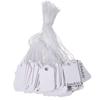 500 Pcs Display Tags with Hanging String Mini Writable Blank Label Display Tags for Jewelry Store Price Marking Ornament AXYD