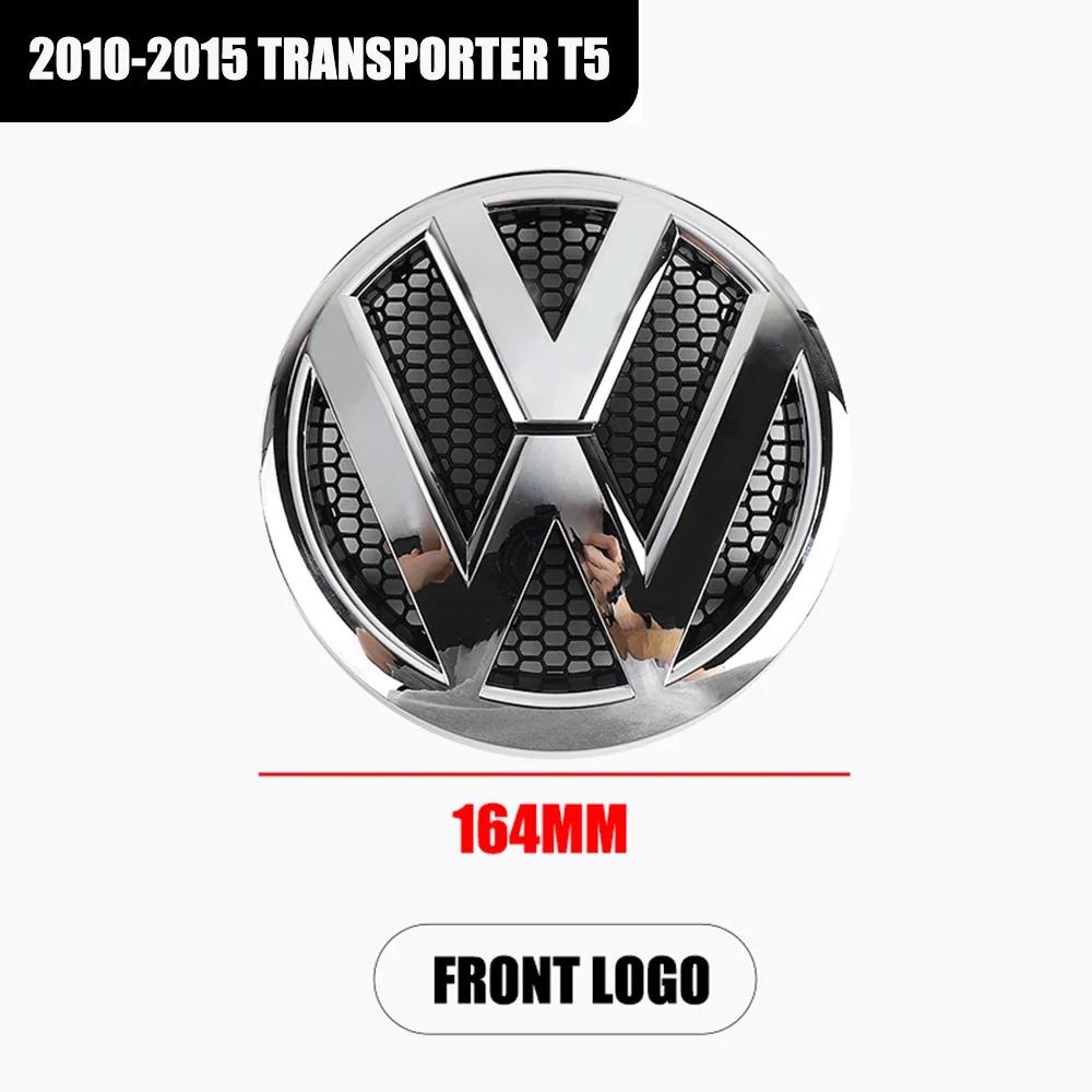 For VW 1/2pcs Car Front Grill Badge Rear Trunk Emblem Cover Accessories For Volkswagen VW Transporter T5 2010 2011 2012 2013 2 ADFGH1