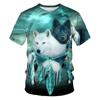Wolf 3d Men Women Tshirt | Shirt Men Summer Wolf | Wolf 3d Printed Shirts - 2023 Summer