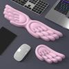 Angel Wing Keyboard Wrist Rest Ergonomic Wrist Support Pad Silicone Mouse Wrist Rest Laptop Wrist Cushion for Office Gaming