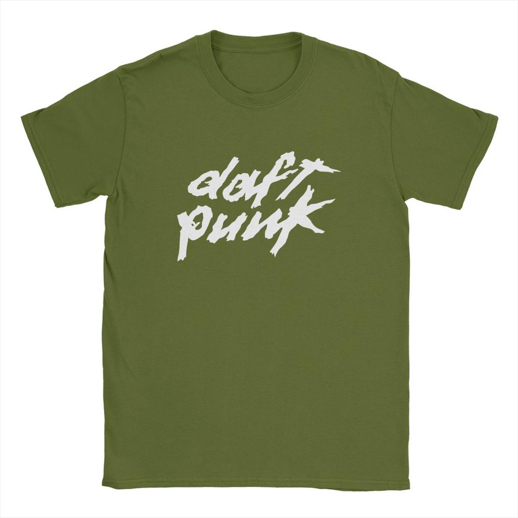 T-Shirt Men Crewneck Cotton T Shirts French Music Short Sleeve Tees Plus Size Clothes