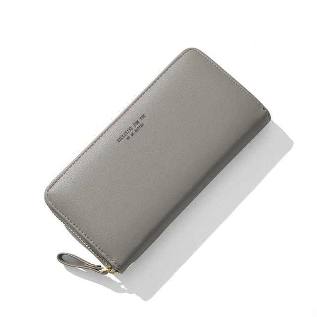 Women's Wallets Brand Designer Long Wallet Female Leather Purse ID Card Holder Women Purses Ladies Clutch Phone Bag