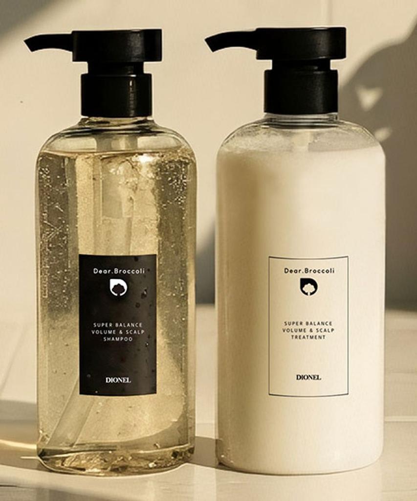 Dear Broccoli Super Balance Volume & Scalp Shampoo 750ml (2 bottles)