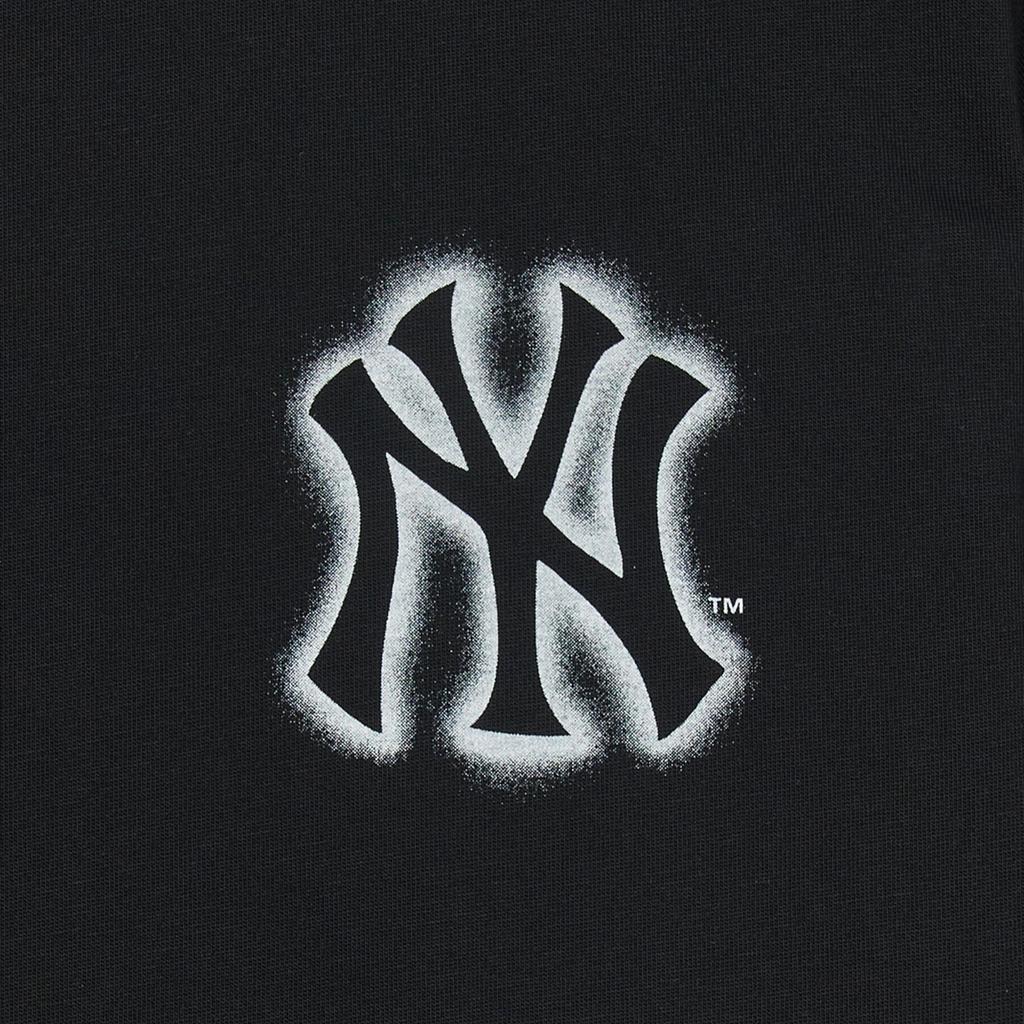 Новая футболка MLB Basic New York Yankees Унисекс Черная 3ATSB0353-50BKS