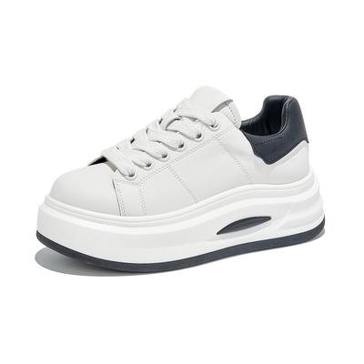 Модные женские кроссовки AIYUQI, плоские повседневные туфли, новая платформа 2025, женские кеды для скейтборда, большой размер, для бега, женские белые туфли