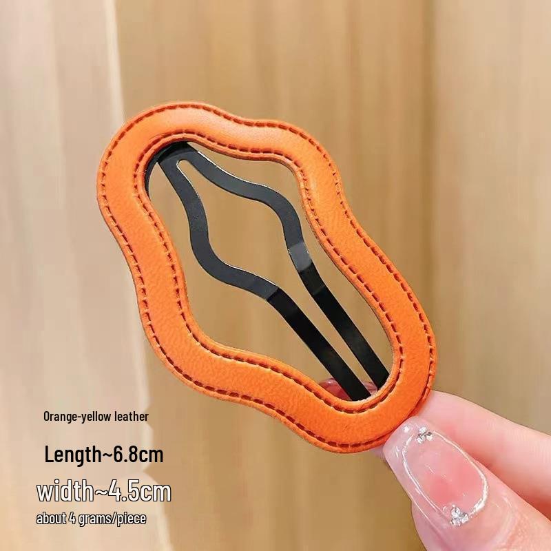 2025 High-End Цветная заколка для волос Cloud: Милая детская челка с заколкой и головной убор для девочек