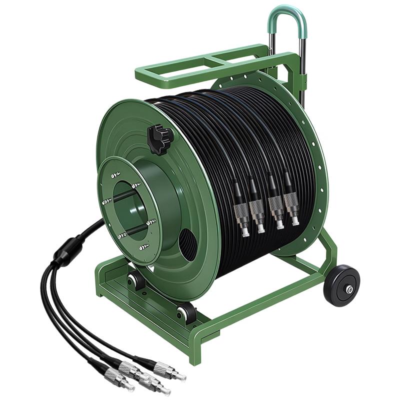 HAILE Single-Mode Field Fiber Optic Cable with Reel