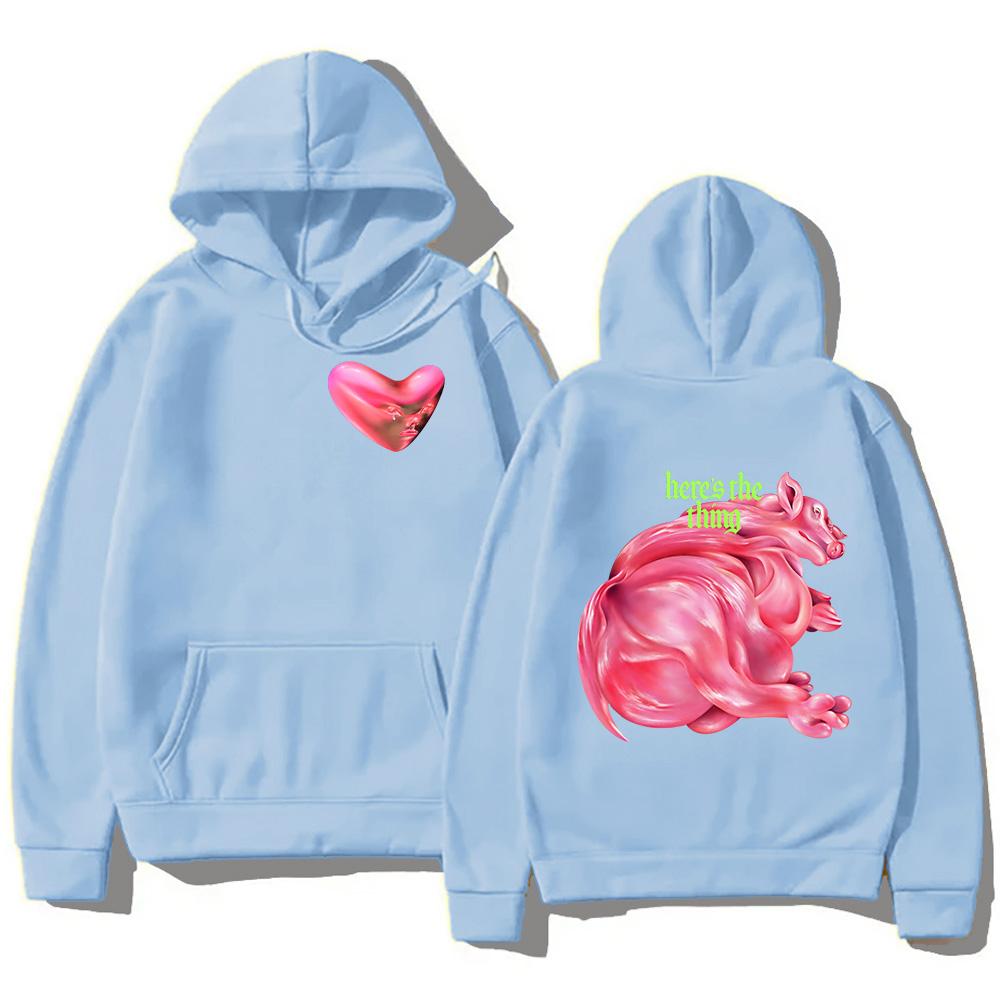 Fontaines DC Here's The Thing Hoodie New Creative Sweatshirt Fashion Two Sides Print Clothing Unisex High Street Sportswear Hoody