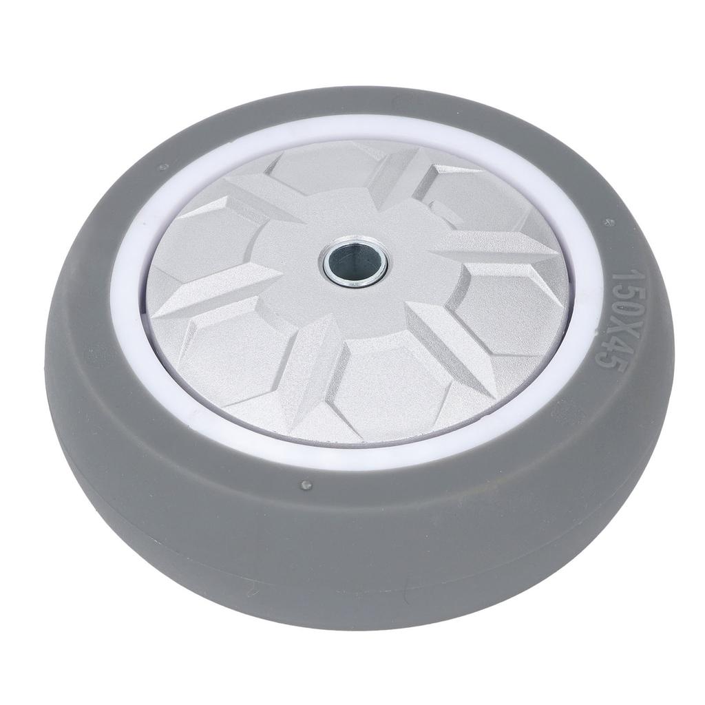 6-дюймовое твердое колесо из износостойкой резины TPR для тележки, хозяйственной тележки, ручной тележки