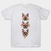 T Shirt Women No Evil Frenchie Harajuku Print Kawaii Tshirt Summer Short Sleeve Female T-Shirt Top Tee
