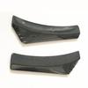 1 Pair ABS Glossy Carbon Fiber Look Rear Bumper Lip Splitter Protector Universal