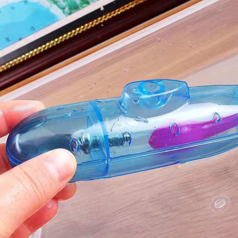 DIY Креативная модель подводной лодки/корабля Монтессори Образовательная головоломка Обучение Дети Собирают Эксперимент с атмосферным давлением