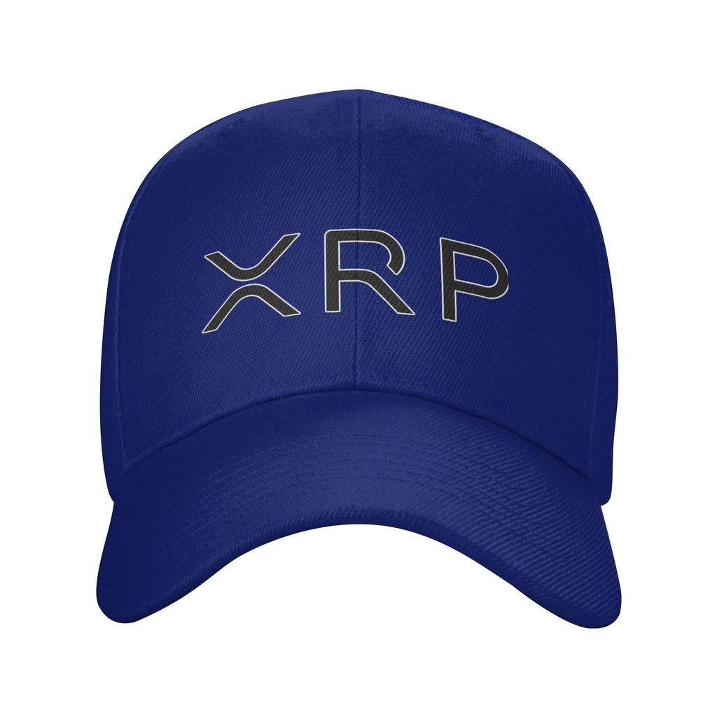 XRP Ripple Crypto Currency Sun Baseball Cap Summer Female Male Custom Logo Trucker Hat Hot Sale Classic Sports Baseball Caps