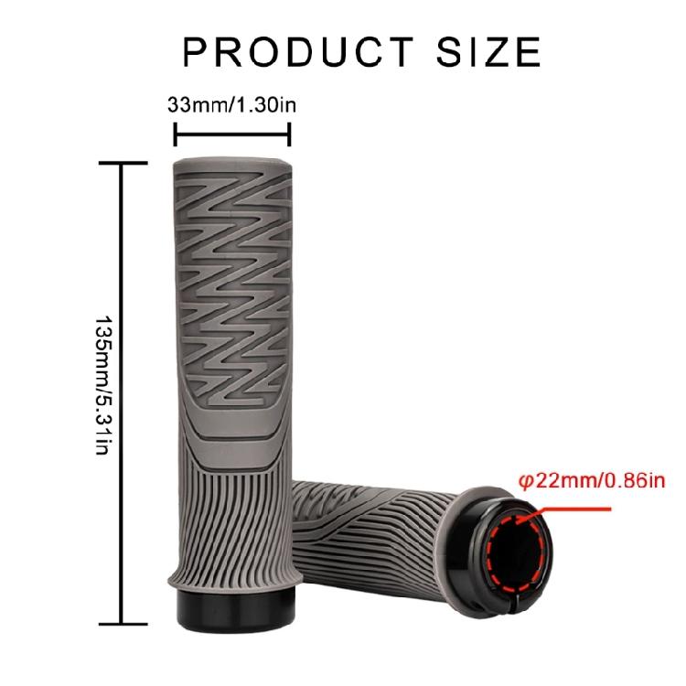Mountain Bike Handlebar Grips Road Bikes Locking Handlebar Grips Replacement Cycling Handle Grips Easily Install