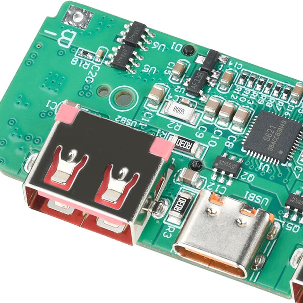 Модуль сверхбыстрой зарядки 22,5 Вт Type-C + USB плата быстрой зарядки 3,7 В троичная литиевая батарея зарядная площадка поддерживает PD/QC/SCP/VOOC