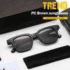 Retro Vintage Polygon Sunglasses Women Men Black Metal Driving Frame Octagon Glasses Outdoor Tr P5A9